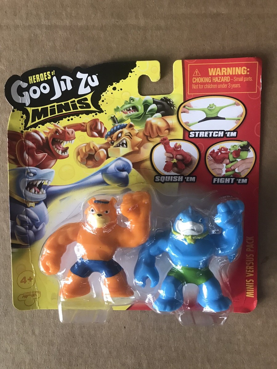 Moose Toys Heroes of GOO JIT ZU Minis Versus Packs Set of all 3