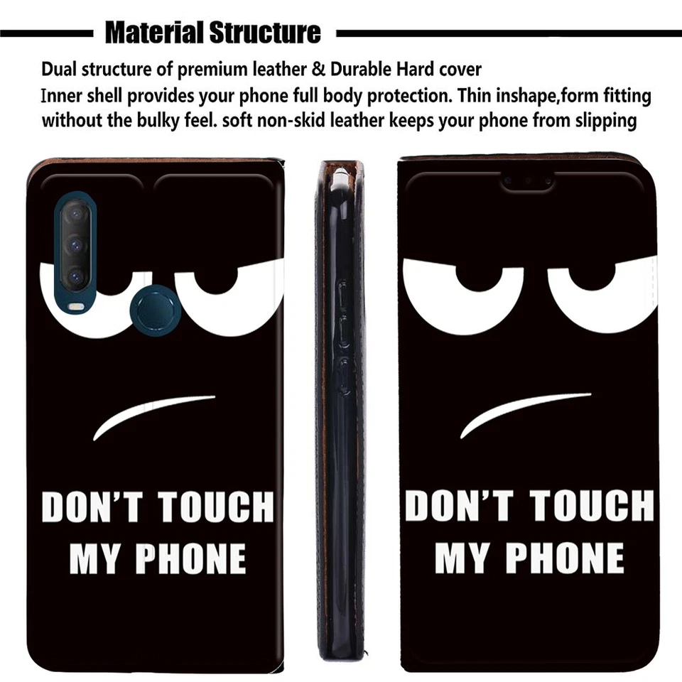 For Alcatel 1S 2020/1V 2020/Alcatel 3L 2020 - PU Leather Stand Wallet Cover Case - Image 2 of 4