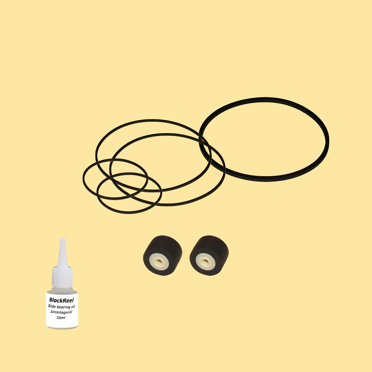 Kit 8 Für Jvc Td-w 118 Tape Deck Cassette Deck