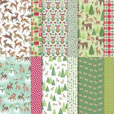 Stampin Up Reindeer Days 24 Sheets 6x6 Designer Series Paper NEW DSP 