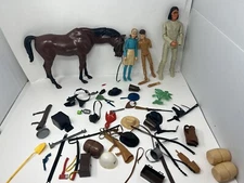 MARX Johnny West Adventure Wild West vintage action figure Horse Lot 4