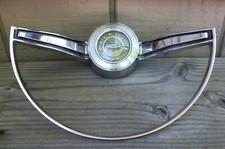 Vintage Original 1965 65 Ford Fairlane 500 Steering Wheel Horn Ring With Button