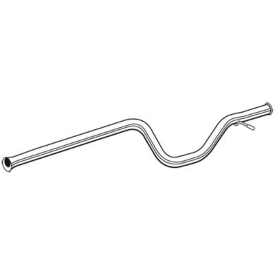 WALKER Abgasrohr Auspuff passend für Peugeot 607 9D 9U 2.2 HDi 2.0