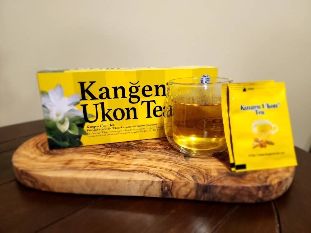 Enagic Kangen Ukon Turmeric Tea 60 Teabags Per Box 100 Natural Made