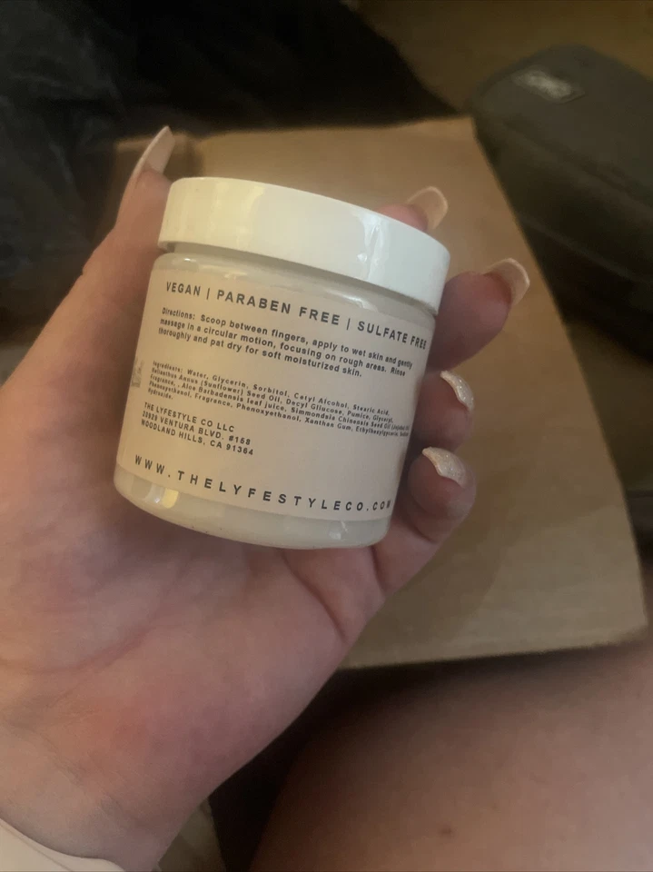 THE LIFESTYLE CO Bamboo Body Polish Vegan 118 ml / 4 oz MSRP $49 - Image 2 of 2