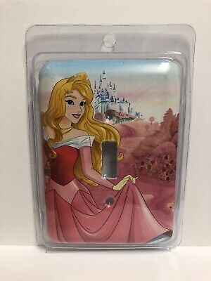 Princess Sleeping Beauty Castle Light Switch Power Outlet wall Cover Plate Decor 