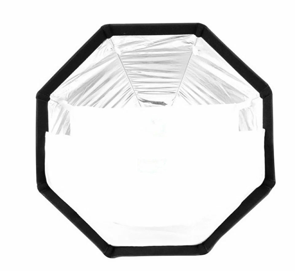 TRIOPO 65cm Octagon Softbox Umbrella for Speedlight Flash Light Bracket Handgrip - Image 3 of 4