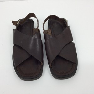 calvin klein men's leather sandals