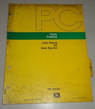 Teilekatalog / Parts Catalog John Deere Ballenschleuder / Bale Ejector - 07/74