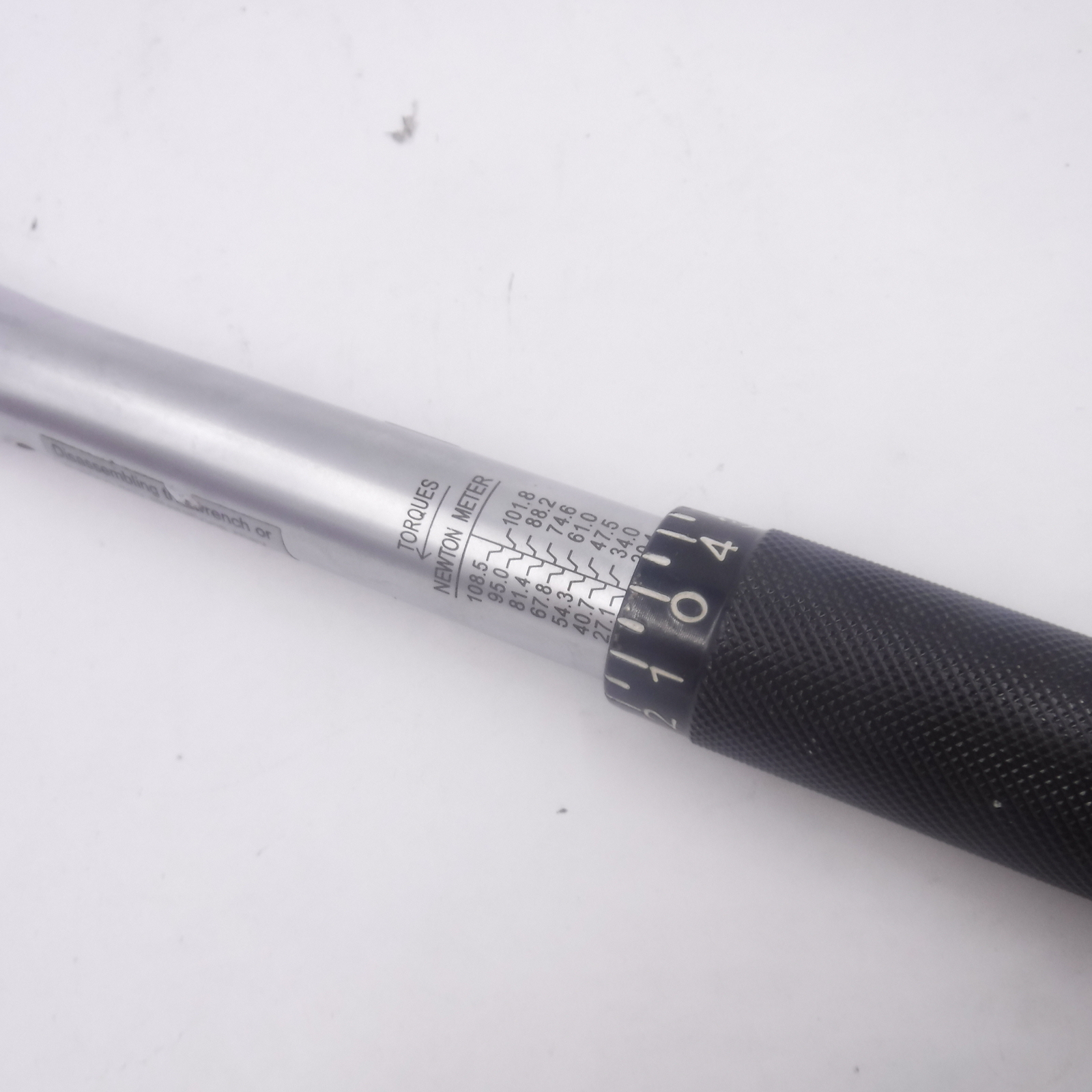 Westward 4DA95 Micrometer Torque Wrench 3/8" Drive 1080 ft/lb eBay