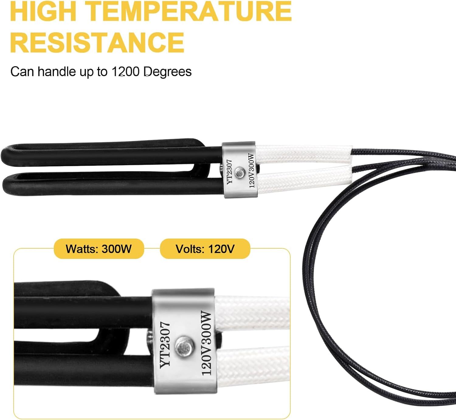 For QuadraFire & Heatilator EcoChoice 300 Watt Pellet Loop Igniter, SRV7000-647