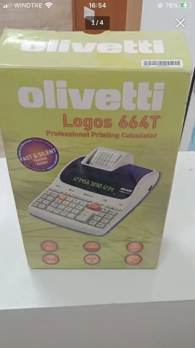 CALCOLATRICE TERMICA LOGOS 914T