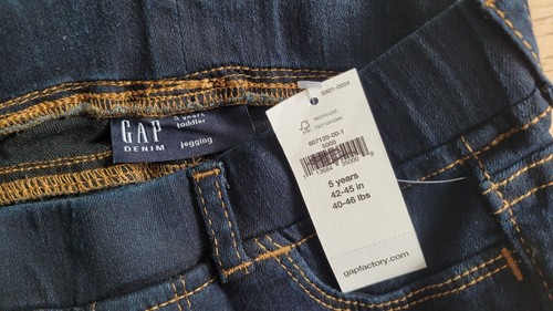 Gap Denim Girls Toddler Jegging Skinny Jeans Dark Blue Wash Size 5 - Picture 3 of 4