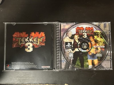 Tekken 3 (Sony PlayStation 1, 1998)Complete With Manual And Registration Card 