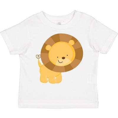 Inktastic Happy Lion Toddler T-Shirt Jungle Wild Animal Zoo Child Preschooler