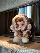 POPMART SKULLPANDA L  impressionnisme Series Plush Amber Keychain Cute