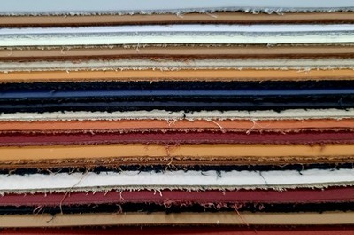 6x A5 Genuine Leather Sheets | Mixed Leather Pieces | Craft DIY & Sewing