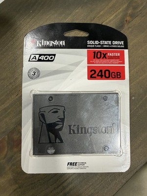 Kingston A400 240GB 2.5'' SATA III Shock Resistant Internal SSD