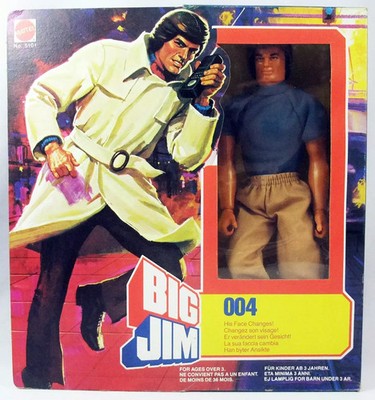 Big Jim Série Espionnage - Big Jim Super agent secret neuf boite (ref.0623