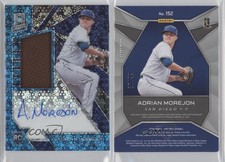 2020 Chronicles Spectra Jersey Neon Blue Prizm /99 Adrian Morejon Rookie Auto RC
