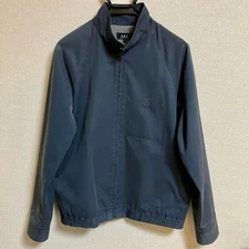 A.P.C. Harrington Swing Top Jacket Blue-Grey Cotton L Vintage Excellent Conditi