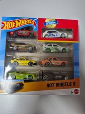 Hot Wheels 8 "customized" II Neue Rallye-/Rennwagen in wieder verschlossener OVP
