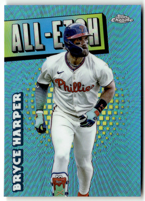 2025 Topps Chrome MLB No. CAE-7 Bryce Harper All-Etch