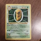 1st Edition Kakuna 033/102 Base Set (Shadowless) Pokemon Card