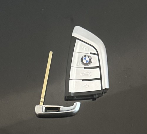 NEU blau Schlüssel Gehäuse 4 Tasten LOGO BMW METALL 3 5 6 8 X3 X4 X5 X7 G-Se... - Bild 3 von 8