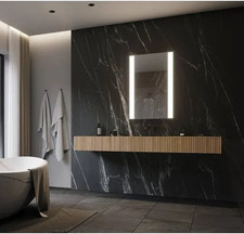 Paris Mirror Galaxy II 24" x 36" Front-lit Illuminated Super Bright Dimmable Wal