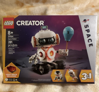 LEGO Creator Space Robot 3-in-1 Set 31164 281 pcs Light Brick Included