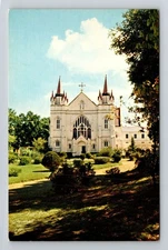 Mobile AL-Alabama, Spring Hill College Chapel, Vintage Postcard