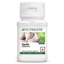 Comprimidos de ajo Amway - Fórmula herbal Nutrilite para el corazón y la salud (60N)