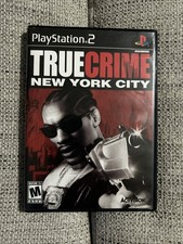 True Crime: New York City 2005 Sony PlayStation 2 PS2 Video Game MISSING MANUAL