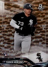 2021 Bowman Platinum #82 Yermin Mercedes Ice Foil