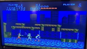 Trojan (Nintendo Entertainment System NES, 1989) TESTATO AUTENTICO - 5 viti BUONO