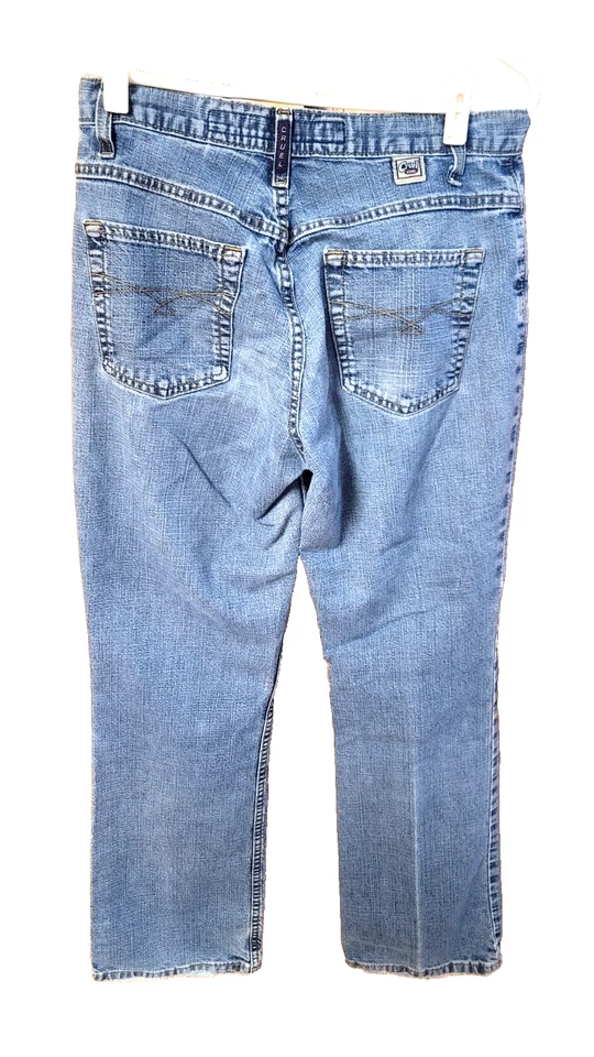 Cruel Girl Pants Womens 9R Blue Denim  Bootcut Embroidered 28x30 - Image 2 of 4