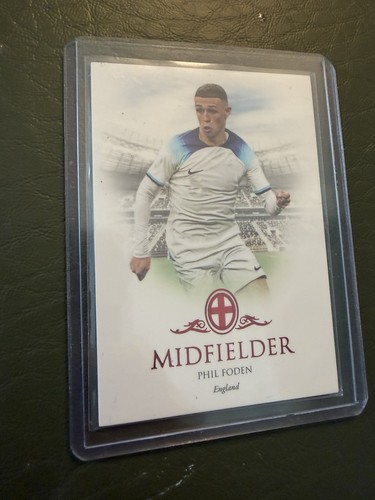 2023 Futera Unique Phil Foden RUBY PARALLEL 05/10 Midfielder England Rare SP