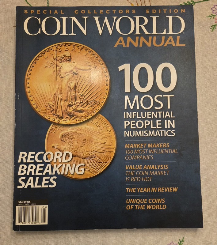 Coin World Annual Special Collectors Edition 2022
