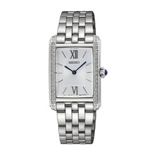 Seiko Essentials Crystal Quartz Stainless Steel Ladies Watch SWR091 - NEW