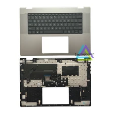 For HP ENVY X360 16-AC 16-AC0013DX 2-in-1 Upper Case Palmrest Keyboard Silver