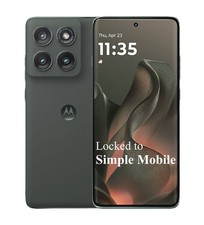 Simple Mobile Motorola Edge 2025 5G Prepaid Smartphone 256GB Locked Device 