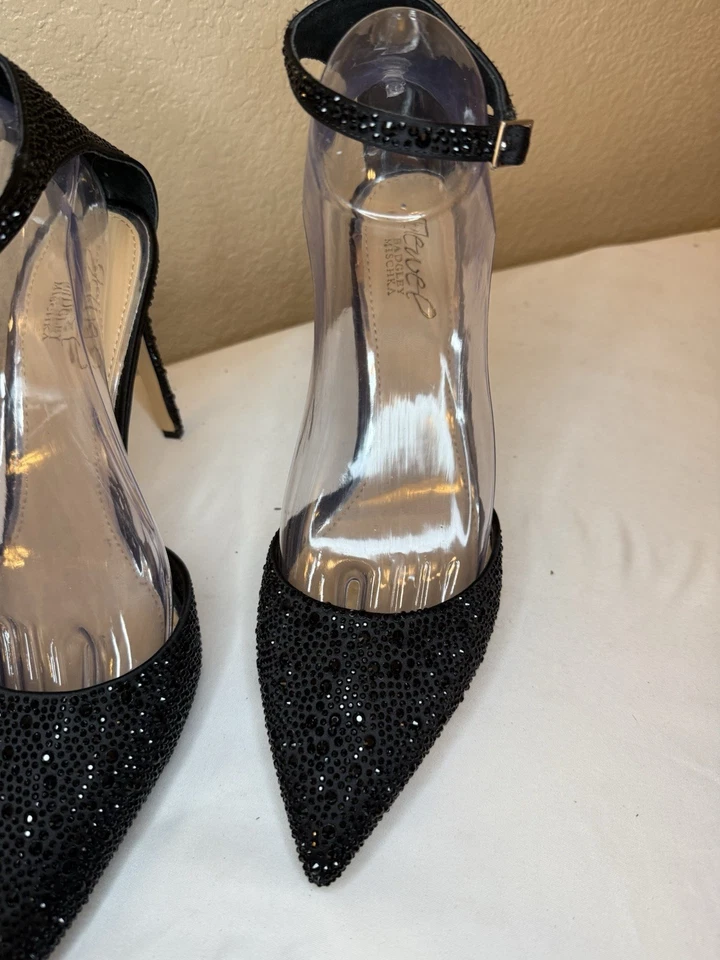 Jewel by Badgley Mischka Jailene Women’s Size 9 Heels Wedding Rhinestone Formal - Image 4 of 4