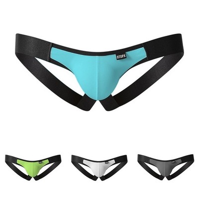 Low Waist Herren Atmungsaktiv G String Unterhose Tasche Bequemes Design