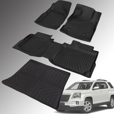 Floor Mats Cargo Liner For Gmc Terrain 2012-2017 Chevy Equinox 2012-2017