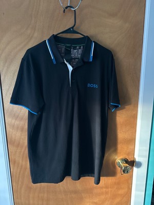 Hugo Boss black polo, large