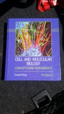 Cell and Molecular Biology: Concepts and Experiments - hardcover Karp, Geral...
