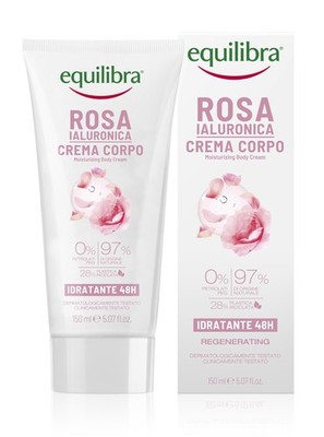 Crema Corpo Idratante 48h Rosa Ialuronica Equilibra 150ml