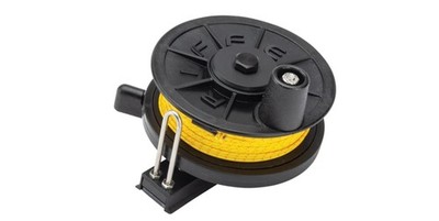 Riffe LOW-PRO Horizontal Reel (125 ft. x 600 lb. Spectra Line) - FLAT MOUNT-Dana