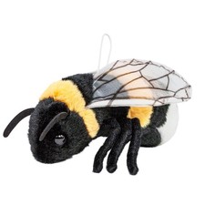 Hummel Biene 17 cm Kuscheltier Insekt Uni-Toys Plüschbiene Stofftier Plüschtier